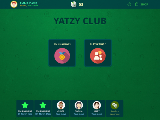 Yathzee/Yatzee dobbelspel iPad app afbeelding 3