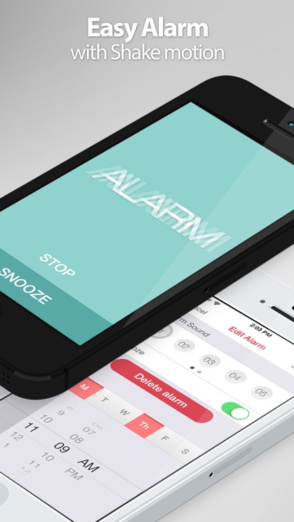 Red Clock - Weather & Alarm screenshot-3