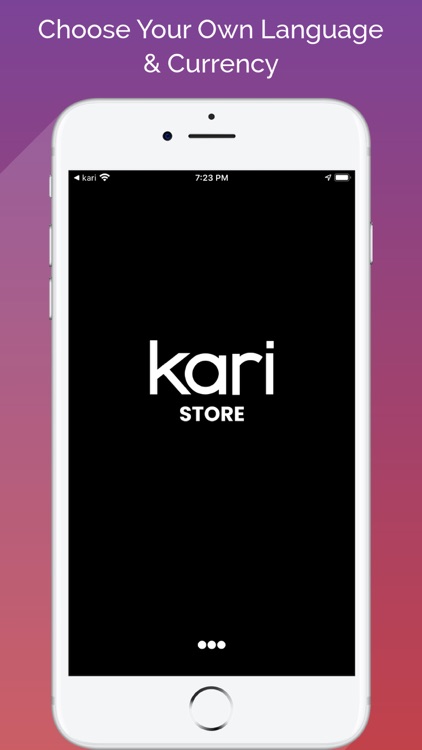 kari Store Dashboard