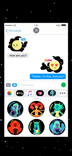 Horoscope & Astrology Stickers(圖3)-速報App