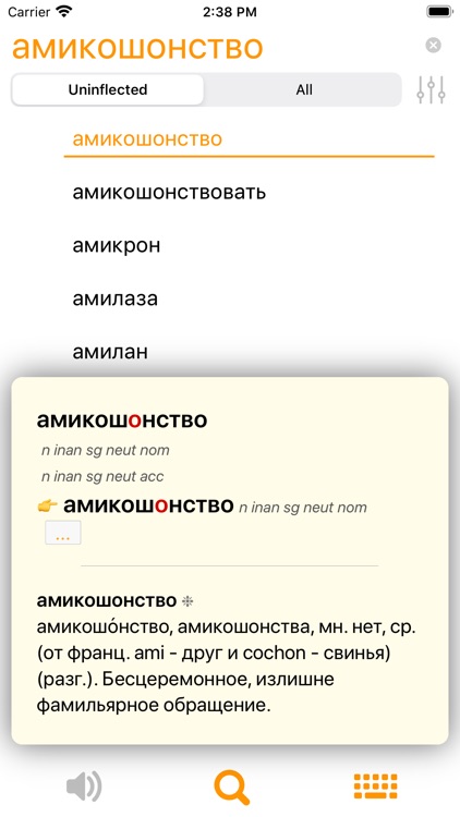 RuFlex Pro Russian Inflection