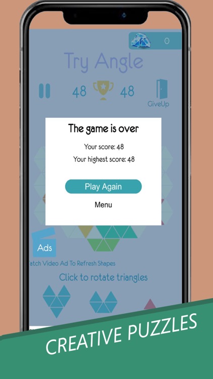 Try Angle – Triangle Puzzle screenshot-7