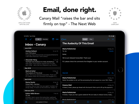 Canary Mail