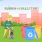 The player controls the garbage collector, according to the different needs of the garbage collector