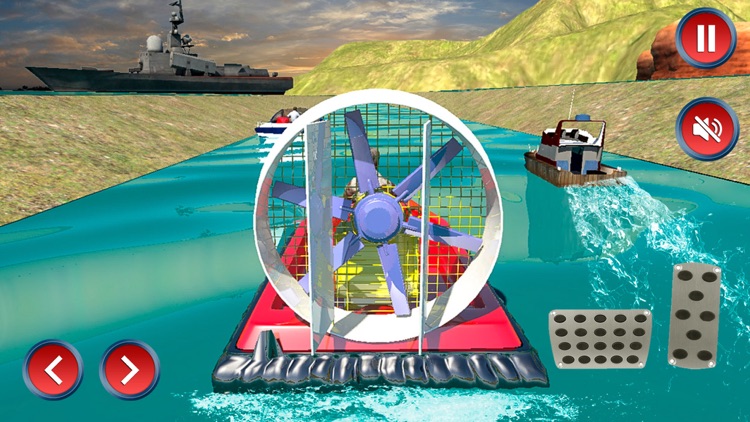 Granny Power Boat Racing Game screenshot-4