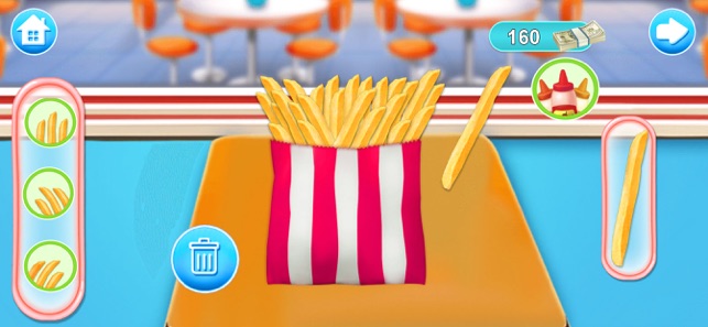 Sandwich & Fries Maker Game(圖4)-速報App