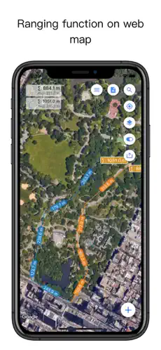 Captura de Pantalla 2 Planimeter Pro for map measure iphone