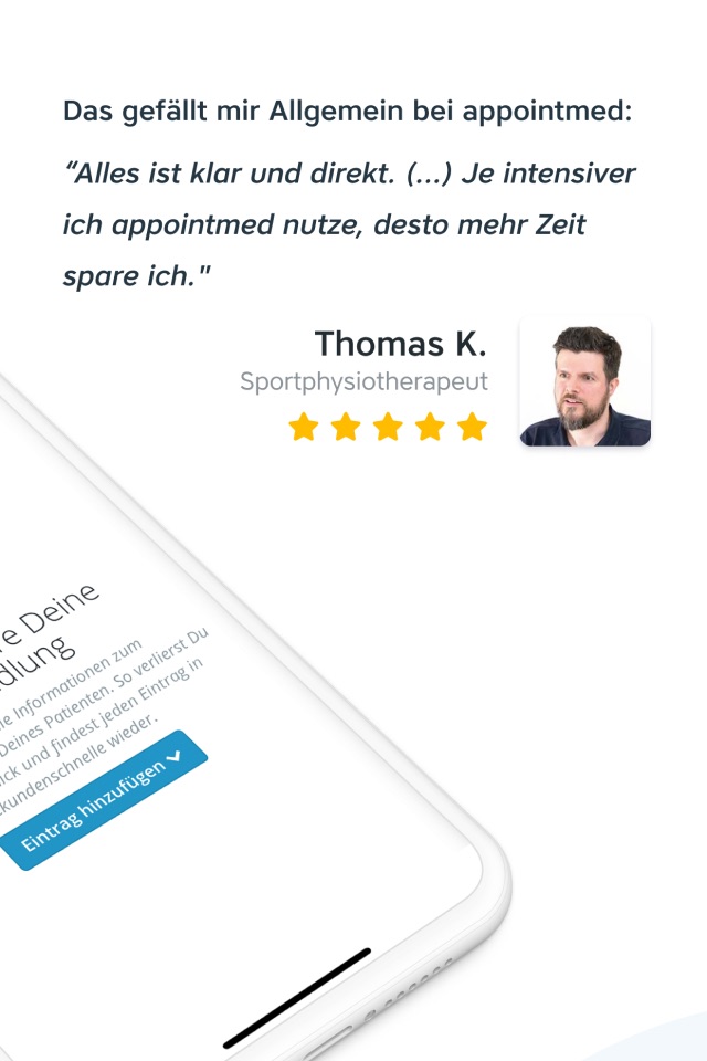 appointmed Praxisverwaltung screenshot 2