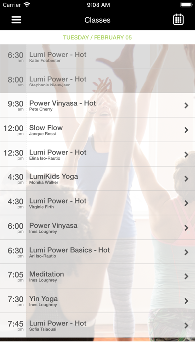 Lumi Power Yoga screenshot 3