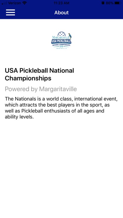 Pickleball Nationals Check-in