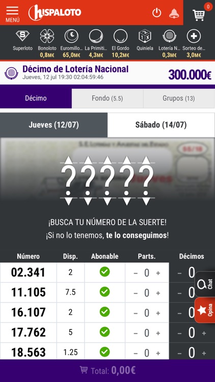 Hispaloto: Loterías y Apuestas screenshot-4