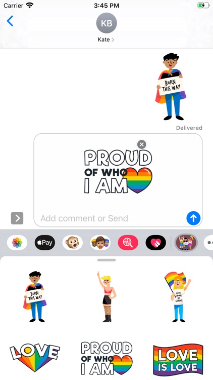 LGBT Happy Pride Stickers