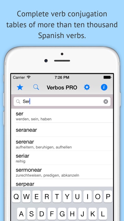 10000 spanish verbs PRO