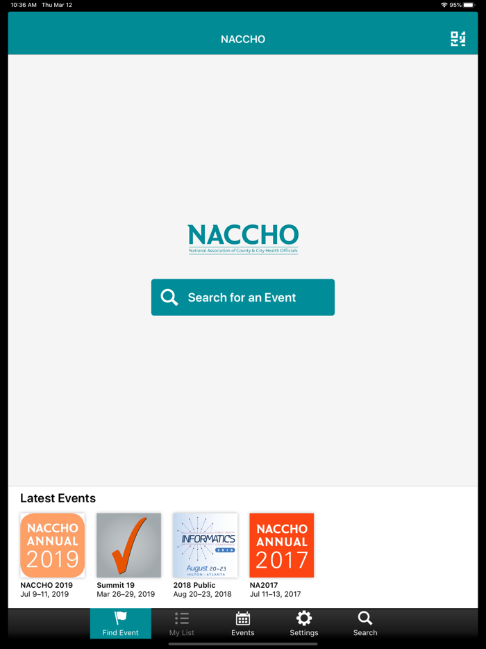 NACCHO Conference Apps