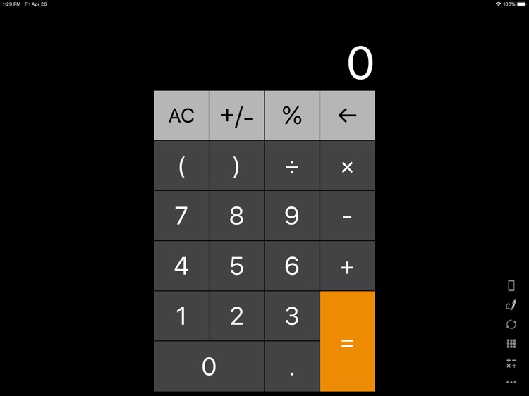 Calculator for iPad +