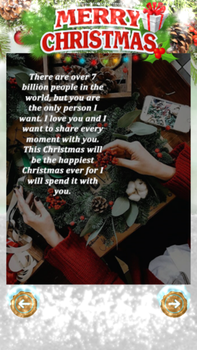 Merry Christmas Quote & Wishes screenshot 2