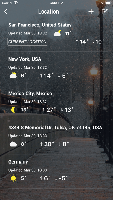 Weather app - Weather forecast screenshot 3