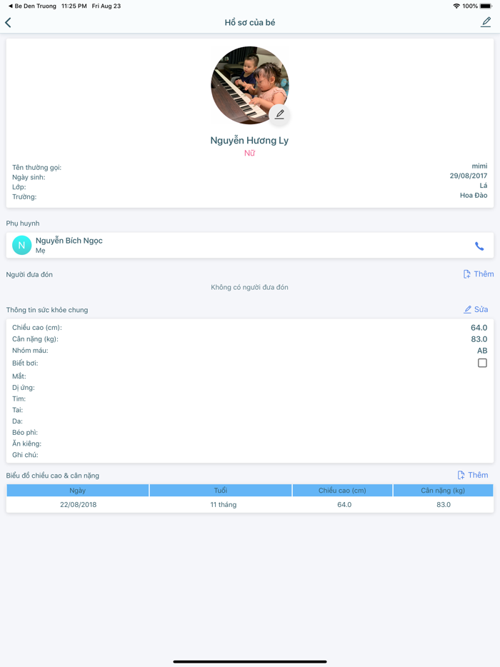 Bé Đến Trường