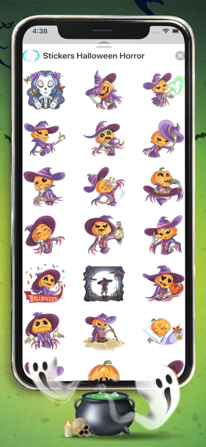 Stickers Halloween Horror(圖6)-速報App