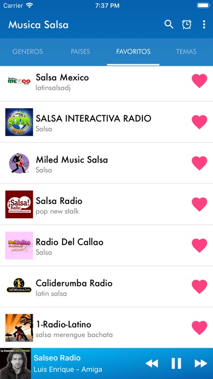 Musica Salsa screenshot-3