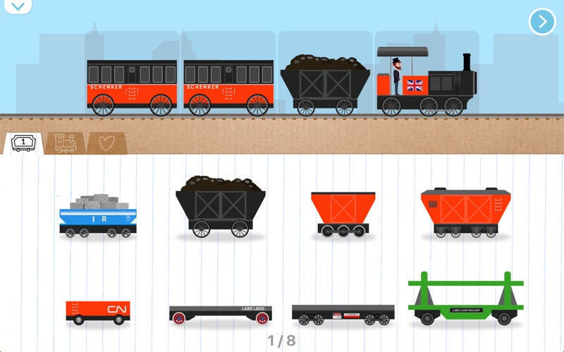Brick Train:子供の列車ゲーム鉄... screenshot1