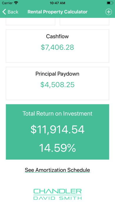 CDS Rental Calculator screenshot 4