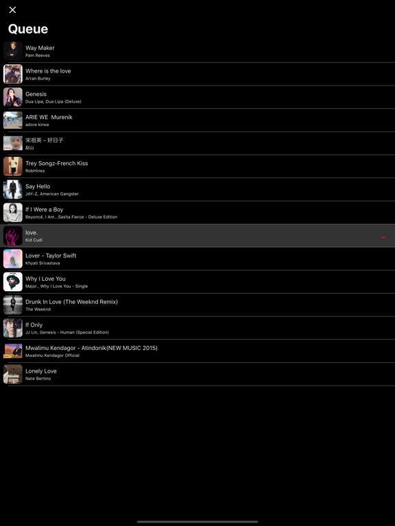 iPad Image of Musi - Simple Music Streaming.