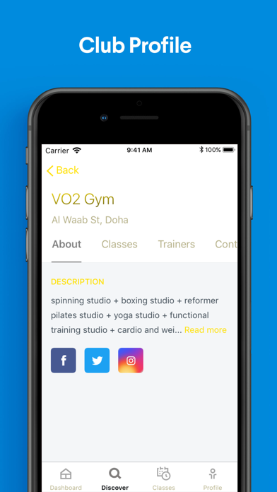 VO2 Gym screenshot 3