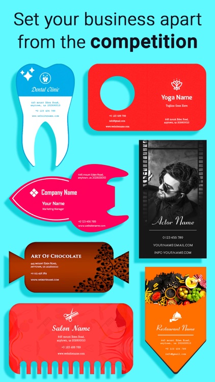 Business Card Maker, Make Card