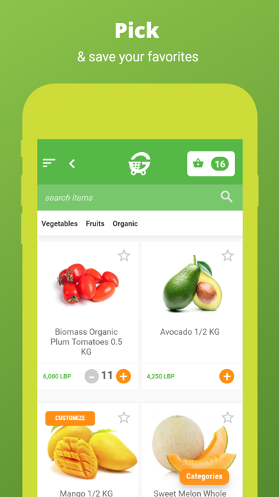 OMG - Online Market Grocer screenshot 2