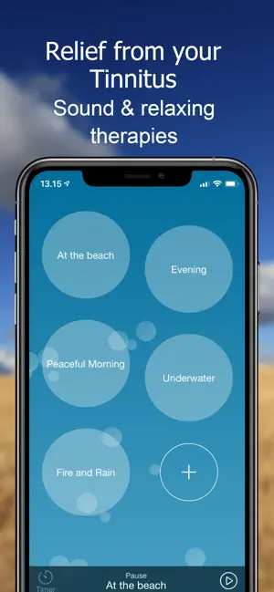 Captura de Pantalla 1 ReSound Tinnitus Relief iphone