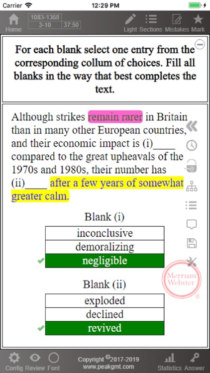 Practice 5 for GRE® Test screenshot-3