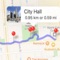 -This app marks your path on a map from where you started to walk or drive to where your current location is