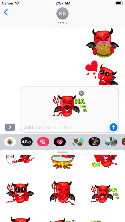 Cute Demon Stickers