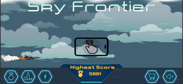 Sky Frontier : Space Ship Game(圖1)-速報App