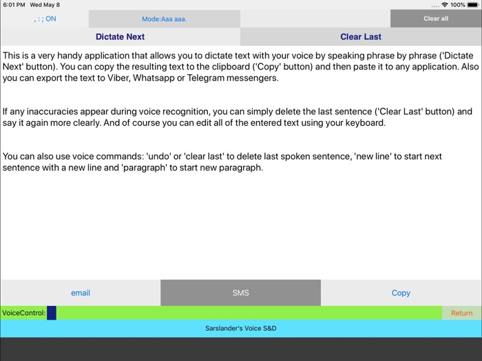 Voice Search Voice Dictation