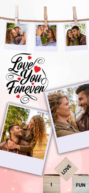 Love Photo Collage & Frames