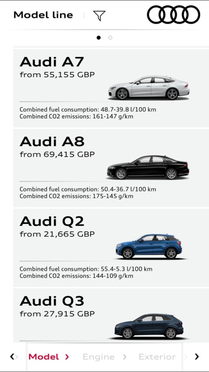 Audi Configurator UK