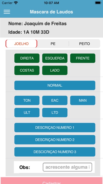 Sistemas de Laudos Radiologia