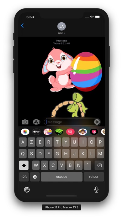 Easter Stickers & Emojis screenshot 2