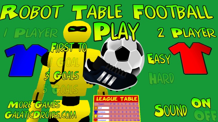 Robot Table Football Pro