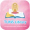 TUNS Library จัดทำแอปห้องสมุดดิจิทัลของโรงเรียนเตรียมอุดมศึกษาน้อมเกล้า สมุทรปราการ  ผู้ใช้สามารถจัดเก็บและจัดเรียงประเภทของหนังสือเพื่อง่ายต่อการใช้งาน เช่น หนังสือ; นิตยสาร; หนังสือพิมพ์; อัลบั้มภาพและแคตตาล็อก ผู้ใช้สามารถที่จะเลือกรูปแบบการแสดงได้หลากหลาย เช่น การแสดงแบบปก, การแสดงแบบสัน และการแสดงแบบรายละเอียด เพื่อง่ายต่อการเลือกหนังสือโปรแกรมมีฟังก์ชันการค้นหาชื่อหนังสือ , ชื่อผู้แต่ง และชื่อสำนักพิมพ์ รูปแบบการเปิดอ่านเป็นเหมือนการพลิกหน้าหนังสือจริง ผู้ใช้สามารถซูม-ย่อขยายเนื้อหาได้