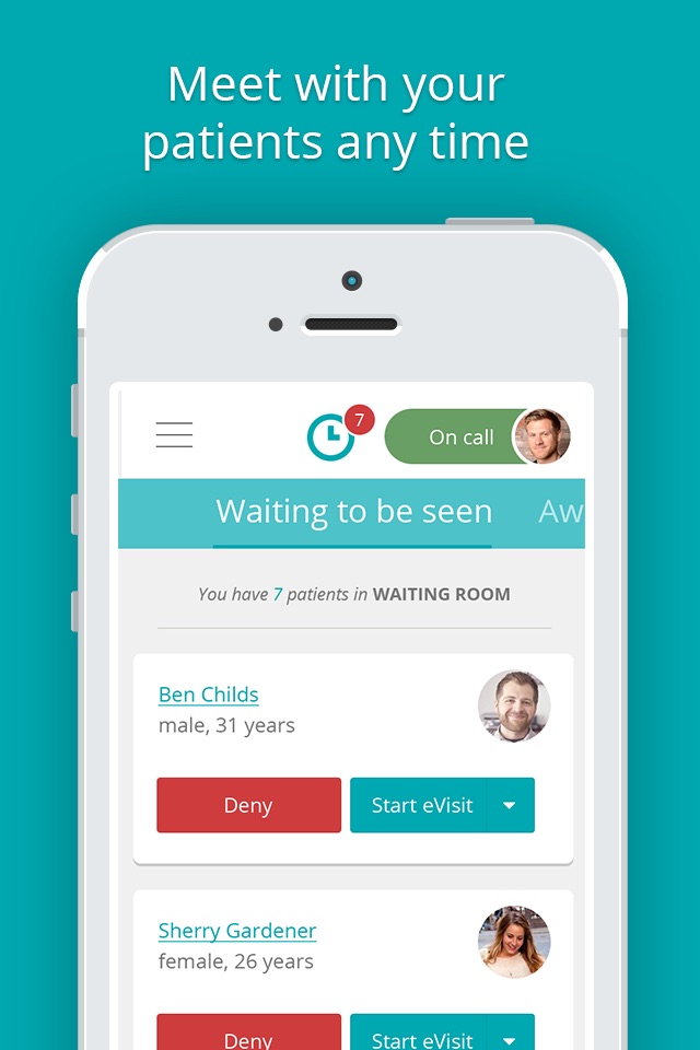eVisit Telehealth screenshot 3