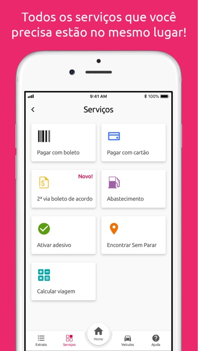 Sem Parar: Tag, IPVA, seguros screenshot 3