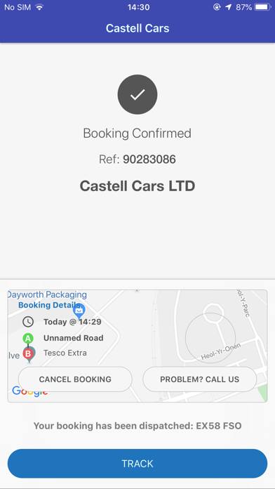 Castell Taxis Caerphilly screenshot 4