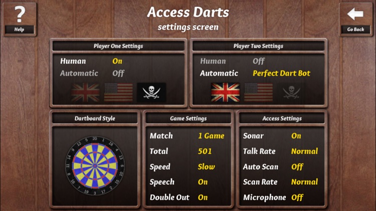 Access Darts