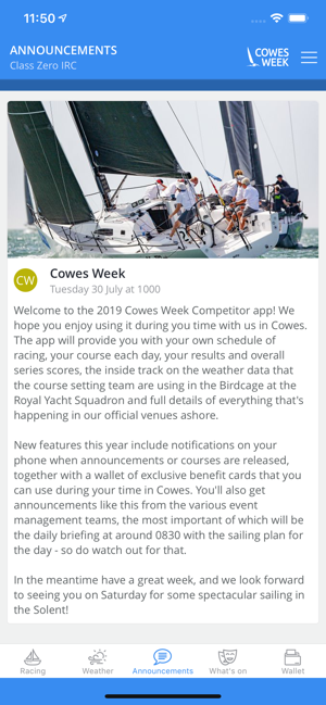 Cowes Week(圖4)-速報App