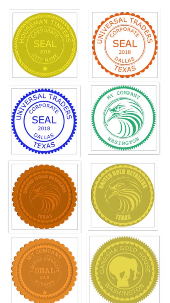 【图】Company Seals(截图2) 【图】Company Seals(截图2)