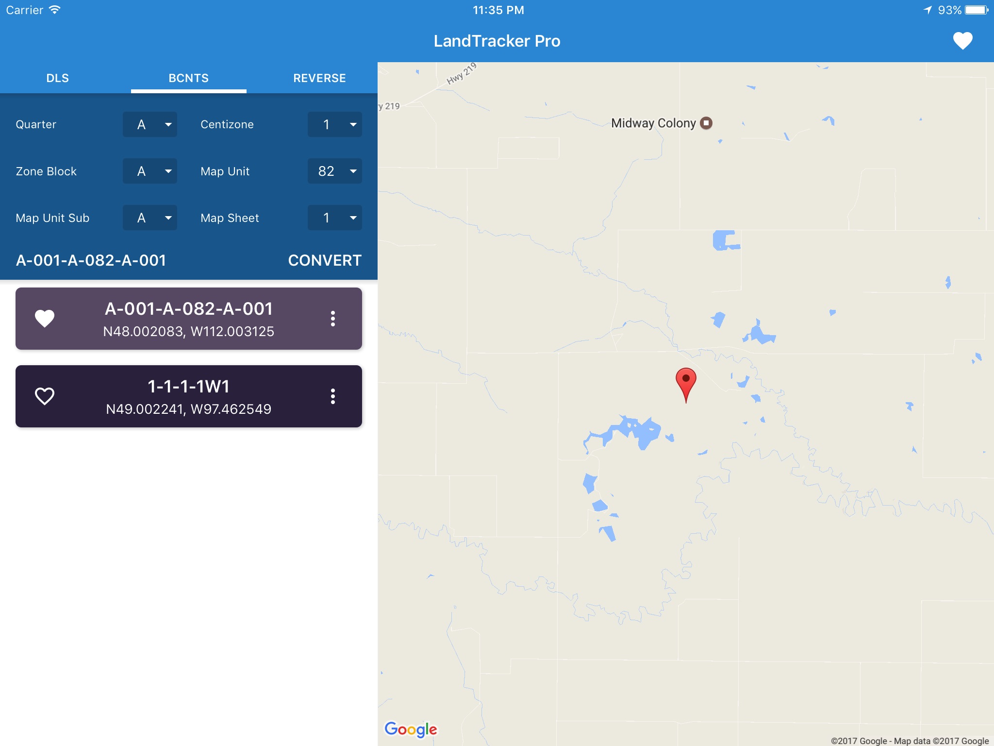 LandTracker Pro LSD Finder screenshot 3