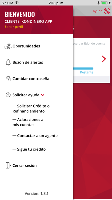 Kondinero Movil screenshot 4